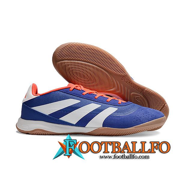 Adidas Botas De Fútbol PREDATOR 24 ELITE IC BOOTS Azul/Blanco/Naranja