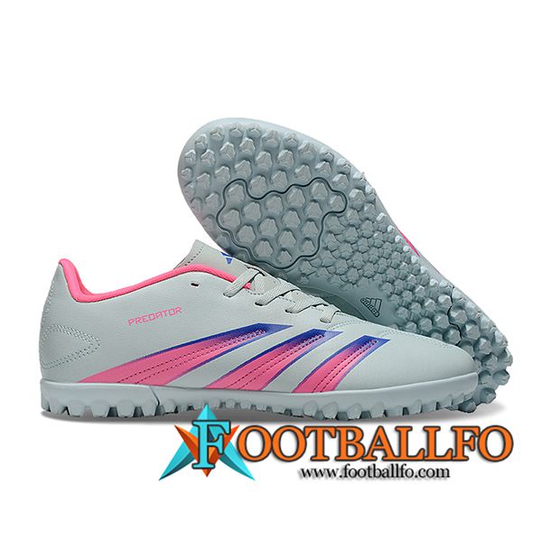 Adidas Botas De Fútbol F50 CLUB TF Gris/Azul/Rosa