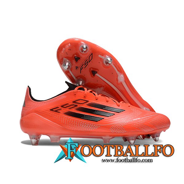 Adidas Botas De Fútbol F50 ELITE SG Naranja/Negro