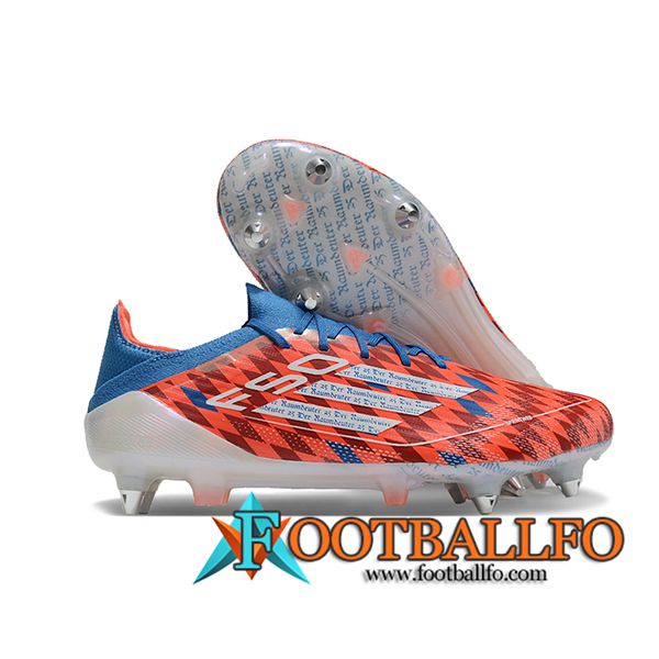 Adidas Botas De Fútbol F50 Elite SG Naranja/Azul