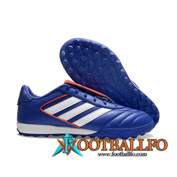 Copa Botas De Fútbol GLORO II TF Azul/Blanco/Naranja