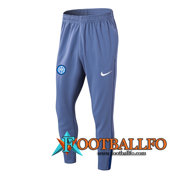 Pantalon Entrenamiento Inter Milan Gris/Azul 2024/2025