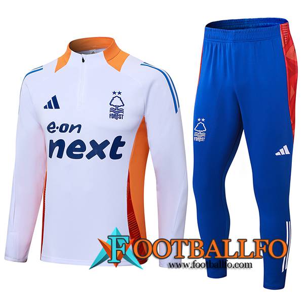 Chandal Equipos De Futbol Nottingham Forest Blanco/Naranja/Azul 2024/2025