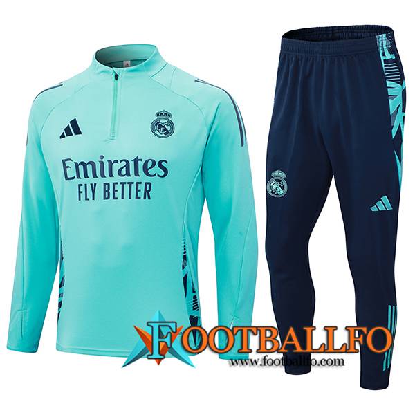 Chandal Equipos De Futbol Real Madrid Verde/Azul 2024/2025 -02