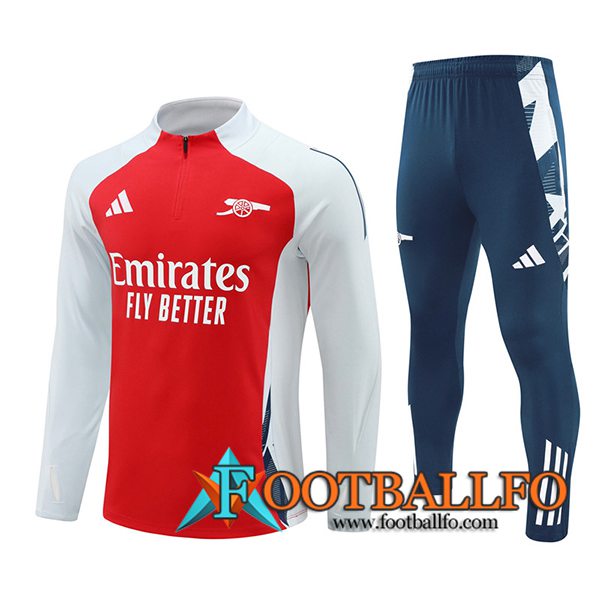 Chandal Equipos De Futbol Arsenal Blanco/Rojo 2024/2025