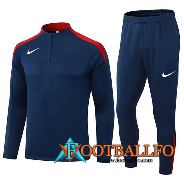 Chandal Equipos De Futbol Nike Azul/Rojo 2024/2025