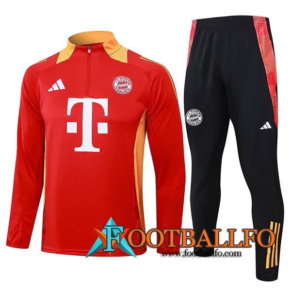 Chandal Equipos De Futbol Bayern Munich Rojo/Naranja 2024/2025