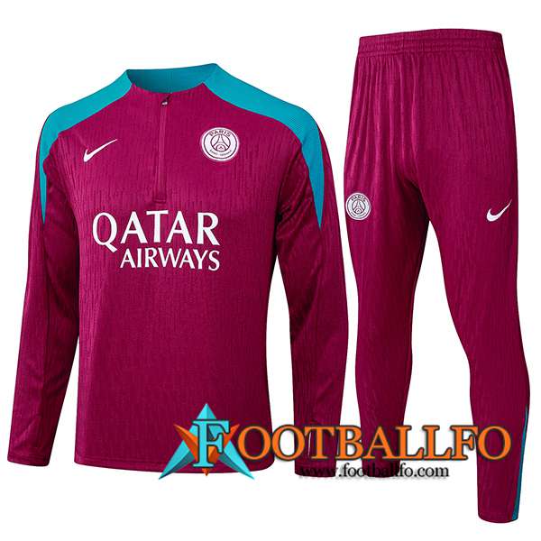 Chandal Equipos De Futbol PSG Violeta/Azul 2024/2025 -02