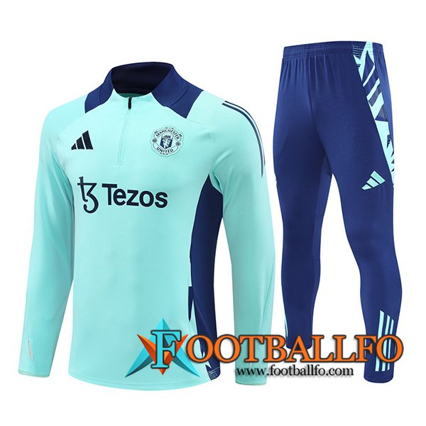 Chandal Equipos De Futbol Manchester United Azul 2024/2025