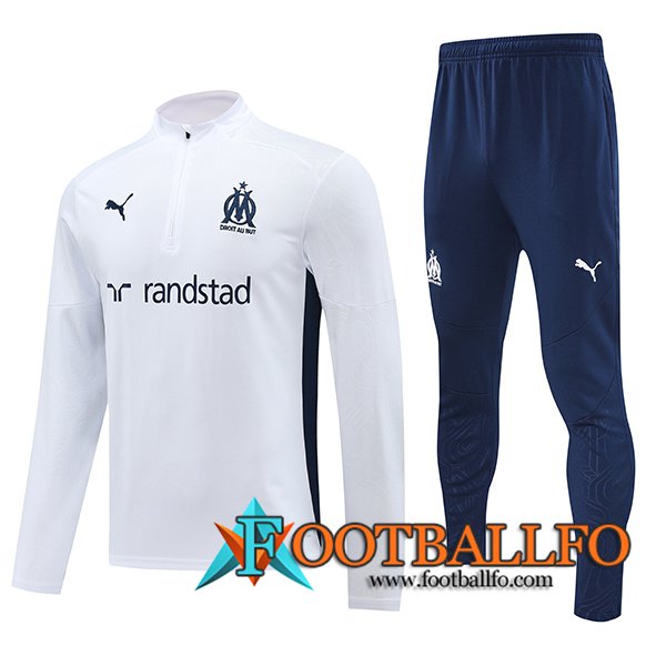 Chandal Equipos De Futbol Marsella Blanco/Verde 2024/2025 -02