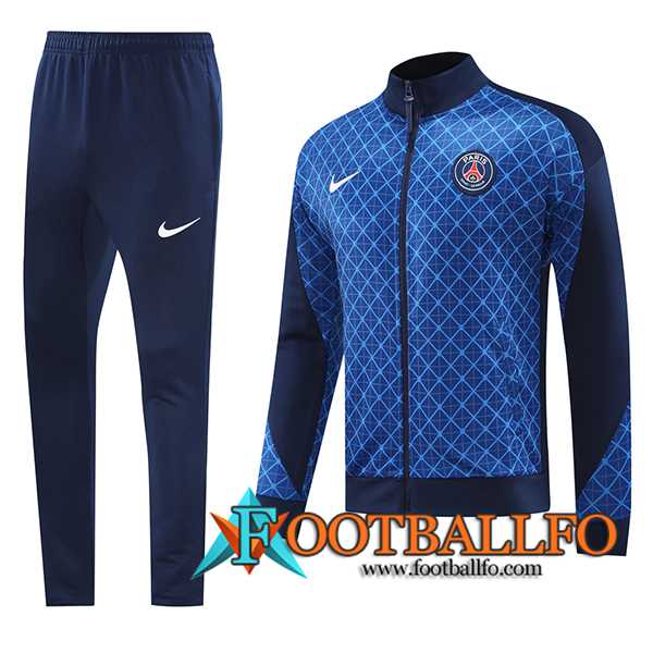 Chandal Equipos De Futbol Chaquetas PSG Azul 2024/2025