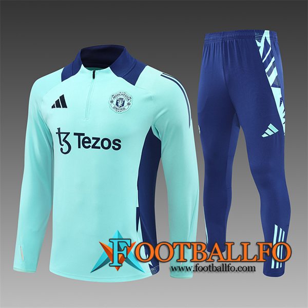 Chandal Equipos De Futbol Manchester United Ninos Azul 2024/2025