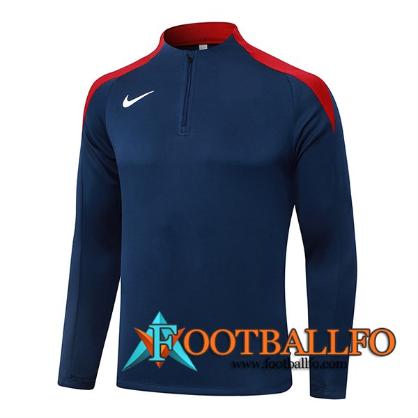 Sudadera De Entrenamiento Nike Azul/Rojo 2024/2025