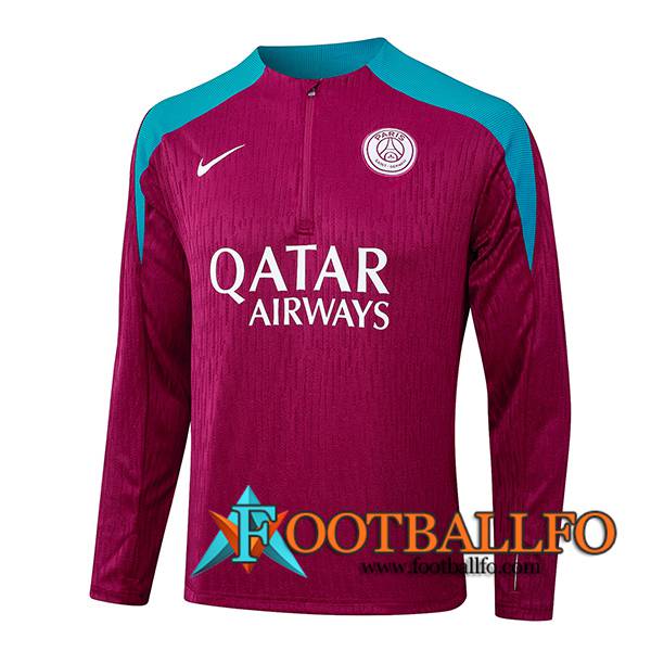 Sudadera De Entrenamiento PSG Violeta/Azul 2024/2025