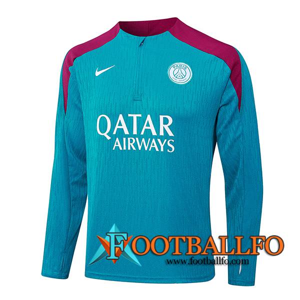 Sudadera De Entrenamiento PSG Azul/Violeta 2024/2025