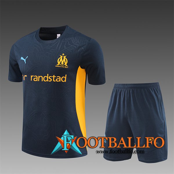 Camiseta Entrenamiento Marsella Ninos azul real 2024/2025