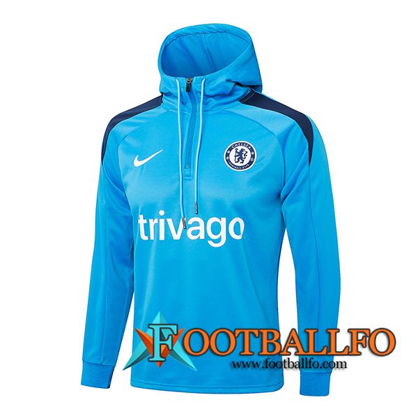 Chaqueta Con Capucha FC Chelsea Azul 2024/2025