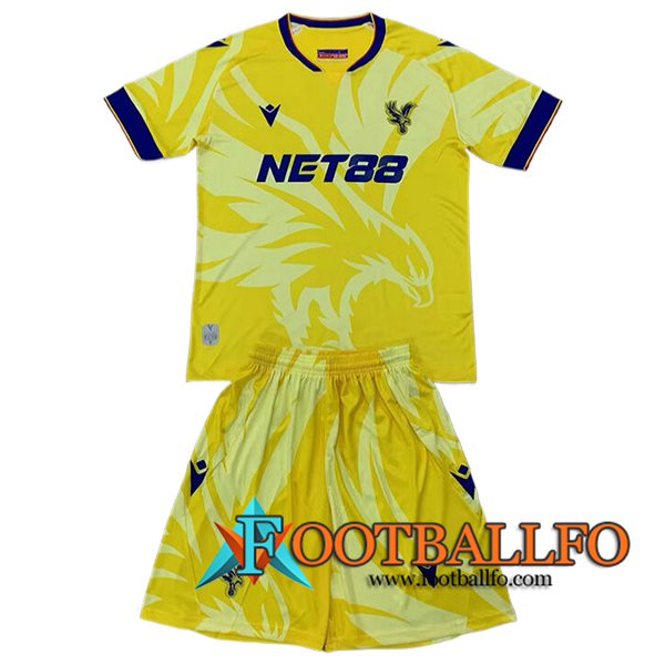 Camisetas De Futbol Crystal Palace Ninos Segunda 2024/2025