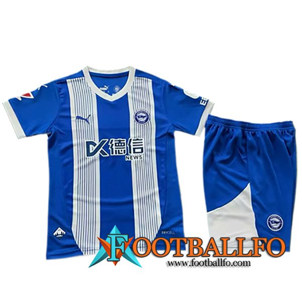 Camisetas De Futbol Alaves Ninos Primera 2024/2025