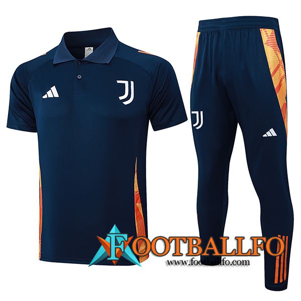 Camiseta Polo Juventus azul real 2024/2025