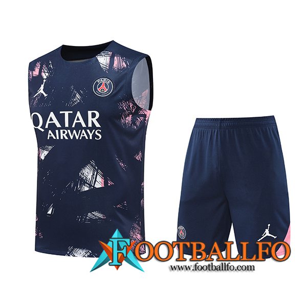 Camiseta Entrenamiento sin mangas PSG Azul 2024/2025