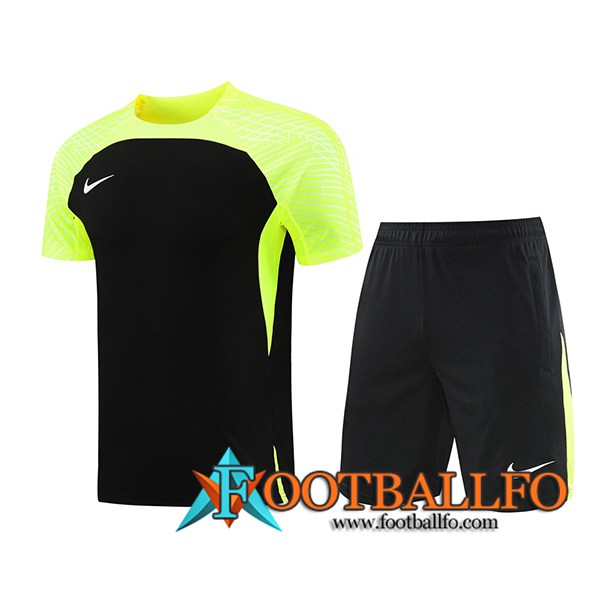 Camiseta Entrenamiento Nike Negro/Verde 2024/2025