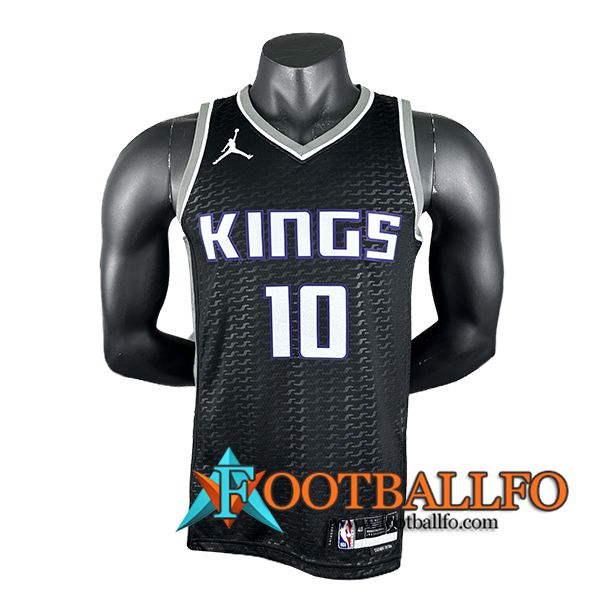 Camisetas Sacramento Kings (DEROZAN #10) 2024/25 Negro