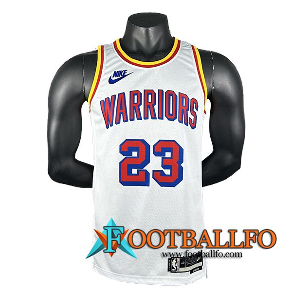 Camisetas Golden State Warriors (GREEN #23) 2024/25 Blanco/Rojo