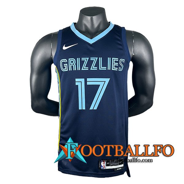 Camisetas Memphis Grizzlies (KAWAMURA #17) 2024/25 Azul Oscuro