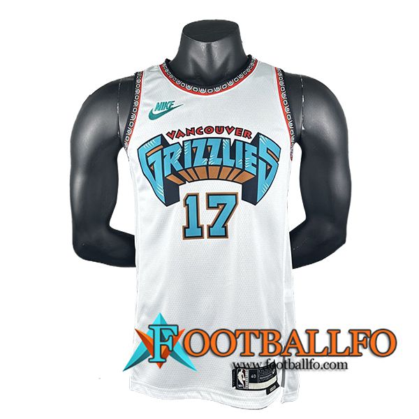 Camisetas Memphis Grizzlies (KAWAMURA #17) 2024/25 Blanco/Verde