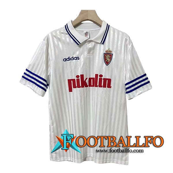 Camisetas De Futbol Real Zaragoza Retro Primera 1995/1996