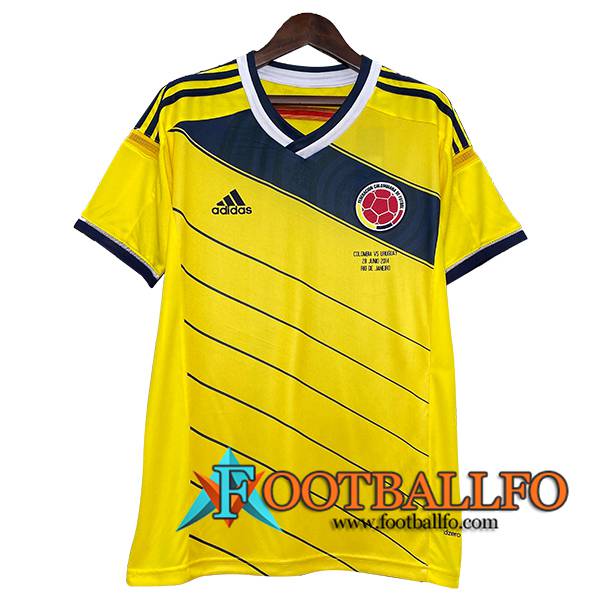 Camisetas De Futbol Colombia Retro Primera 2014