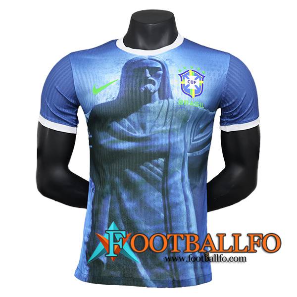 Camiseta Equipo Nacional Brasil Special Edition Azul 2024/2025