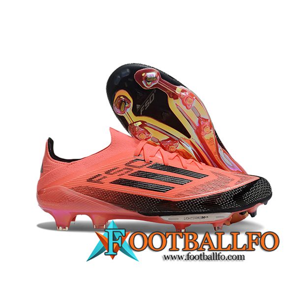 Adidas Botas De Fútbol F50+.1 FG Naranja/Negro -02