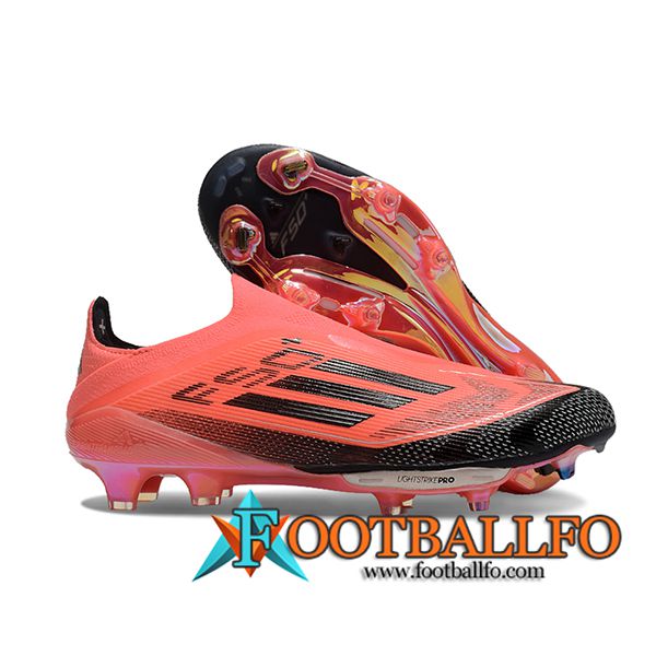 Adidas Botas De Fútbol F50+ FG Naranja/Negro -02