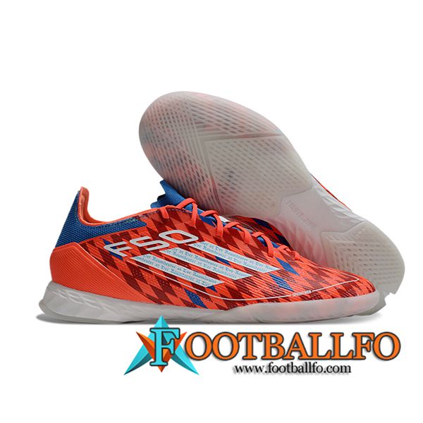 Adidas Botas De Fútbol F50 PRO IC Naranja/Azul