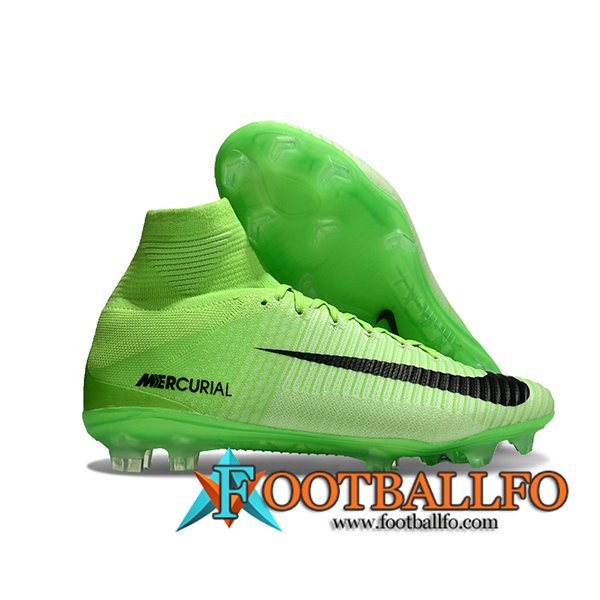 Nike Botas De Fútbol Zoom Superfly 5 Elite FG Verde/Negro