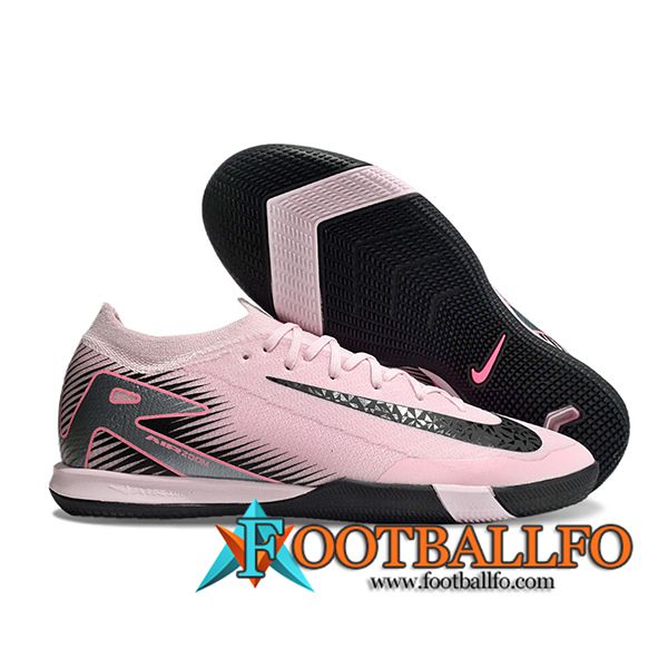 Nike Botas De Fútbol Air Zoom Mercurial Vapor XVI Elite IC Rosa/Negro