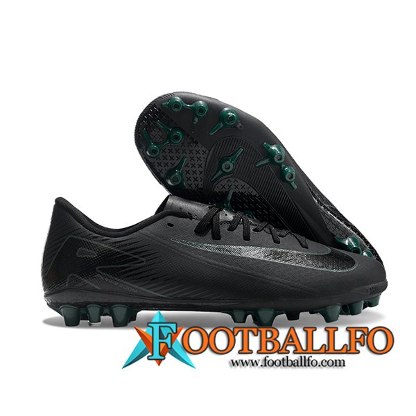 Nike Botas De Fútbol AIR ZOOM MERCURIAL VAPOR XVI ACADEMY X MBAPPE AG Negro