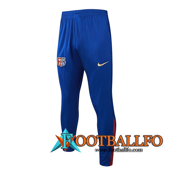 Pantalon Entrenamiento FC Barcelona Azul/Rojo 2024/2025