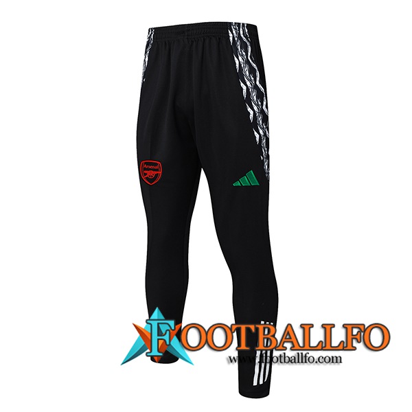 Pantalon Entrenamiento Arsenal Negro 2024/2025 -02