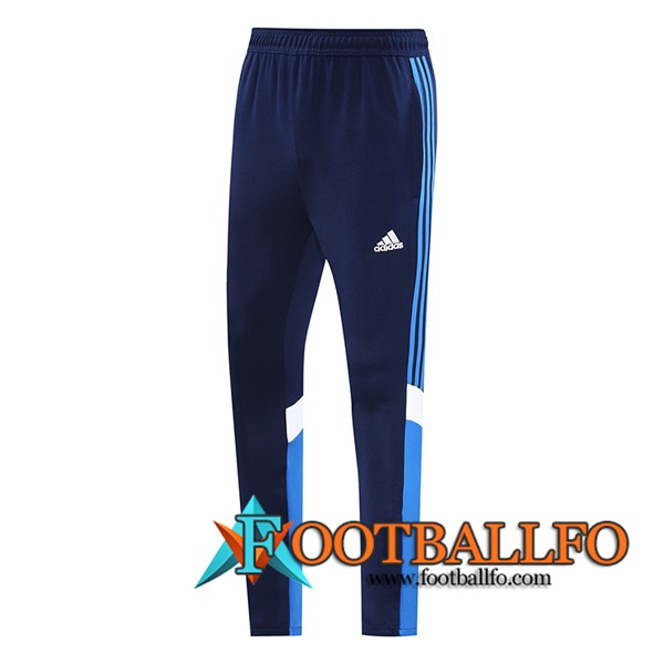 Pantalon Entrenamiento Manchester United Azul/Blanco 2024/2025