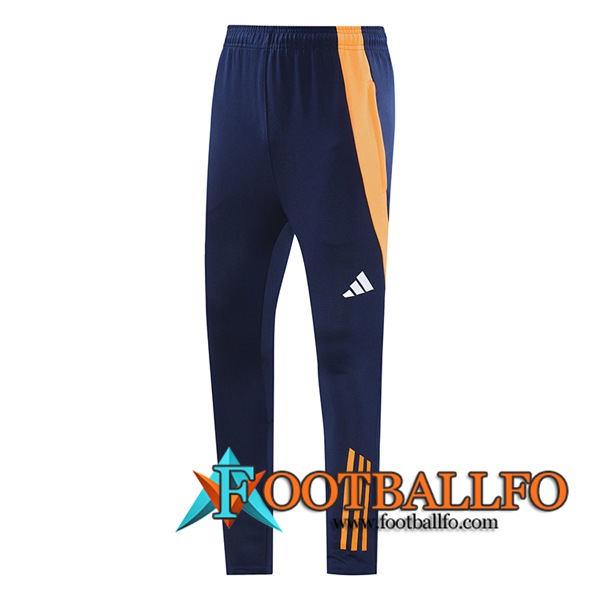 Pantalon Entrenamiento Real Madrid Azul/Naranja 2024/2025