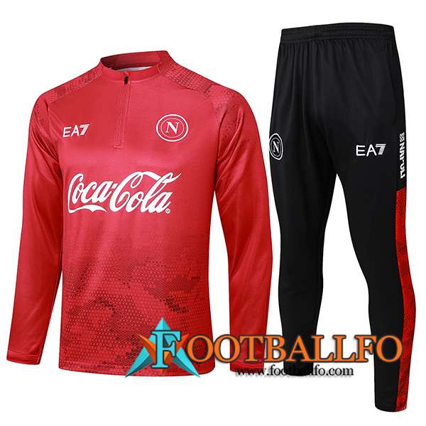 Chandal Equipos De Futbol SSC Napoli Rojo 2024/2025