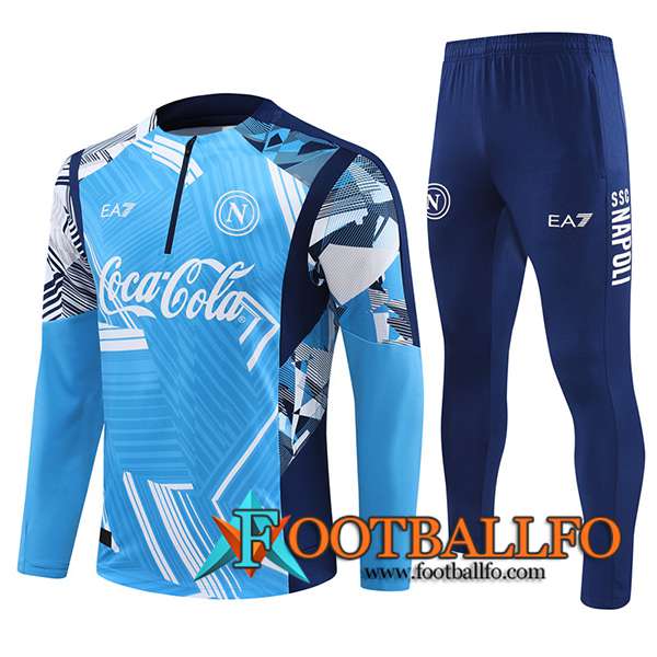 Chandal Equipos De Futbol SSC Napoli Azul 2024/2025