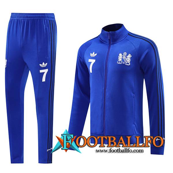 Chandal Equipos De Futbol Chaquetas Manchester United Azul 2024/2025