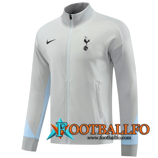 Chaquetas Futbol Tottenham Hotspur Gris/Azul 2024/2025 -02