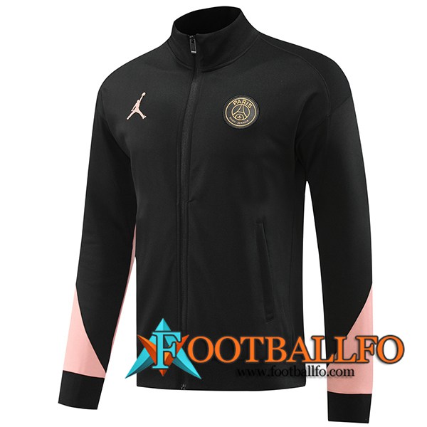 Chaquetas Futbol PSG Negro/Rosa 2024/2025