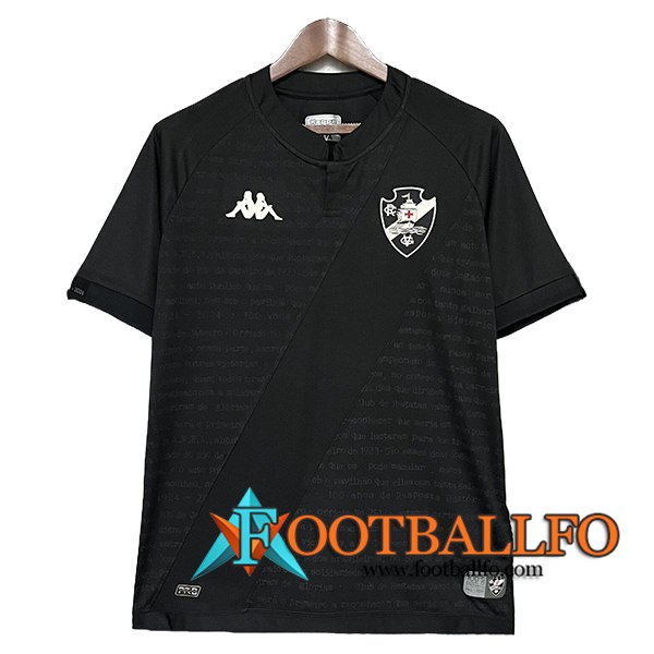 Camisetas De Futbol CR Vasco Da Gama Portero Negro 2024/2025