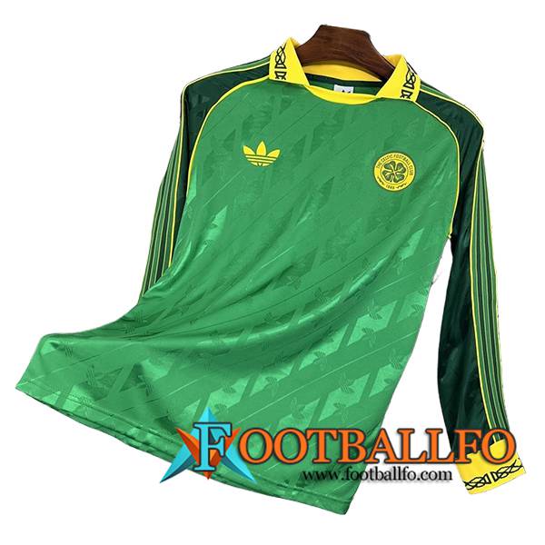 Camisetas De Futbol Celtic FC Manga Largas Special Edition Verde 2024/2025